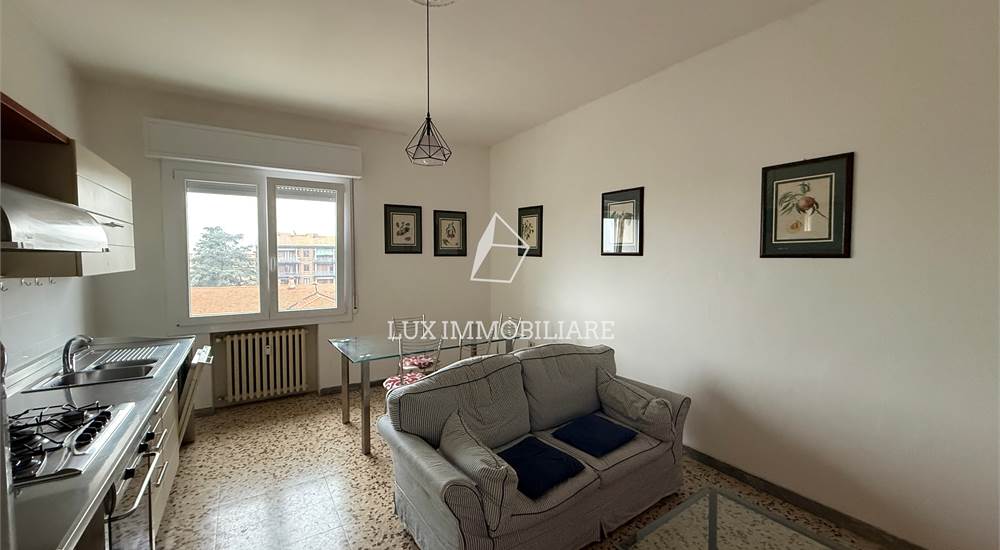 soggiorno con cucina a vista