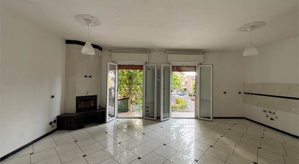 soggiorno con cucina a vista