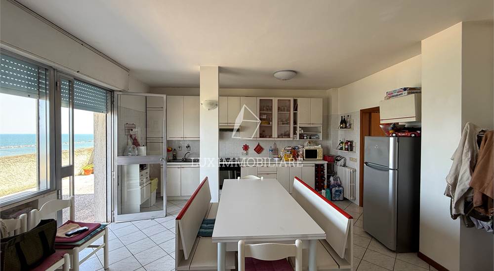 soggiorno con cucina a vista